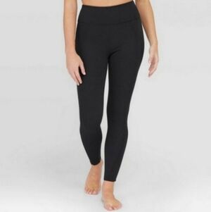 Assets By Spanx Black High Rise Ponte Shaping Leggings